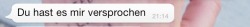 ewighaeltdie-liebe:   was hast du mir nicht alles versprochen? 