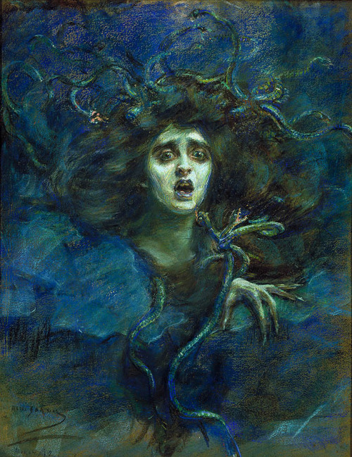 artsandcrafts28:“Medusa”Alice Pike Barney1892