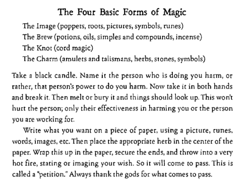 thefriendlywitch: Appreciatively sourced from Cunningham’s Book of Shadows.