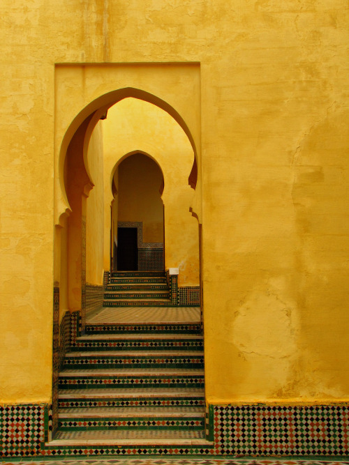 Michael Mellinger (b. Greensboro, NC, USA) - A Doorway in Meknes, Morocco Africa, 2009   Photography