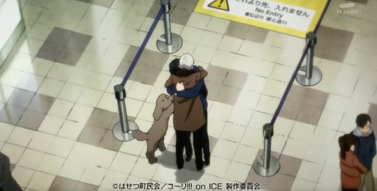 elementalavatars: This couple. Viktor and Yuuri. They’re killing me. This contains YOI Ep. 9 spoilers.  There’s this emotional reunion between them at the end of the episode, after they have been apart. It’s beautiful in general, but what is really