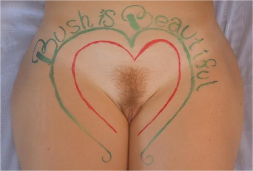 bushisbeautiful:Jesse’s dedicated picture for bush.is.beautifull! like?  “Oh yes, I like and bush is beautiful!”