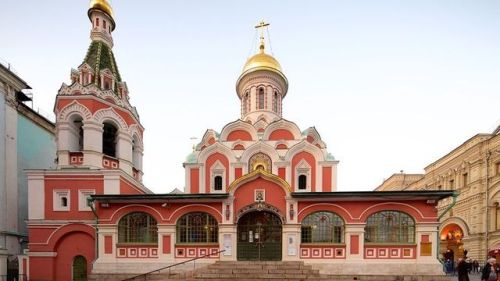 Kazan Cathedral (Moscow, Russia).