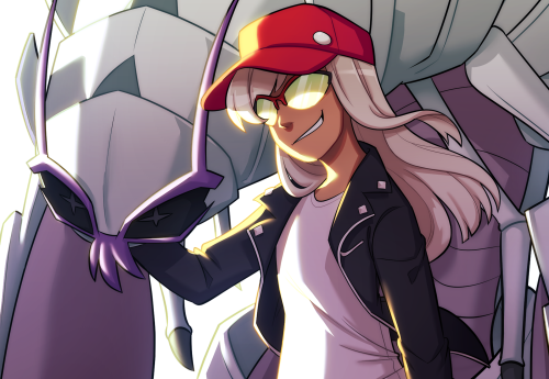 My pokemon sword trainer and her ace