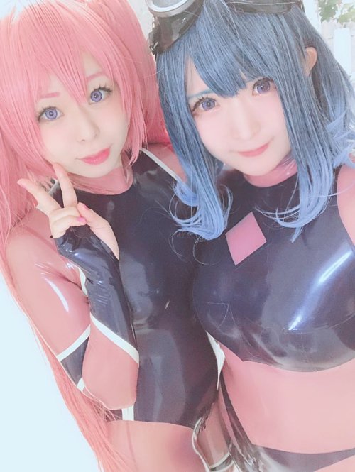 medomls:Source: ももか twitter.com/peach_rubber and ぐぴこ twitter.com/gupico