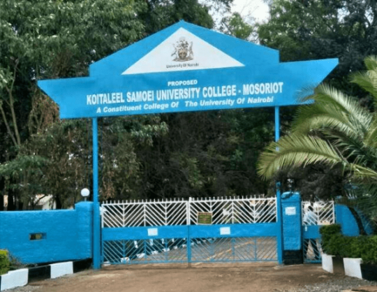 Koitalel Samoei University Land Dispute Resolved, Construction To Resume