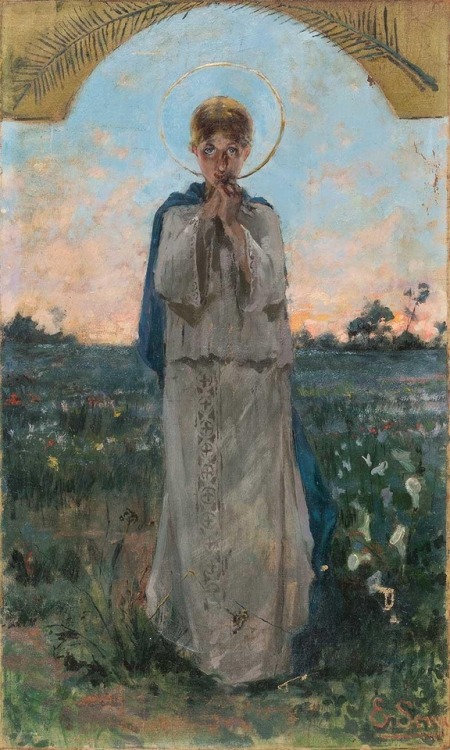 Ernesto Serra (1860–1915)Young Saint