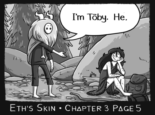 Eth’s Skin is back! Normalizing pronoun introductions.  Click-through on the image or click here to 