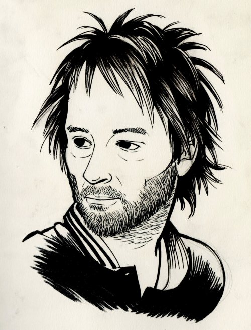 My favorite Thom Yorke portraits 