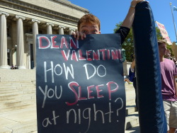 heidiweinburg:  egoting:  Some pictures from the rally today at Columbia. So much wonderful support for my sister and I! Emma and I are truly grateful to everyone who came, and everyone who was there in spirit.  This honestly makes me so emotional. 