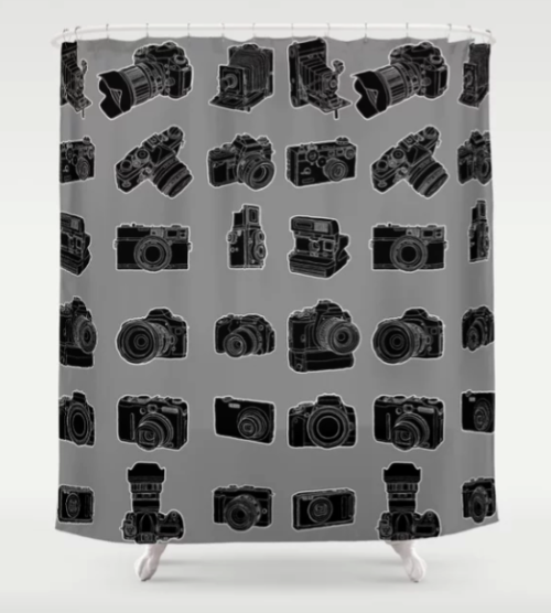 Photographer and Videographer Shower Curtain