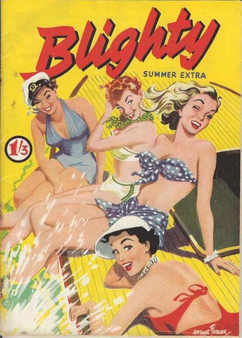 This vintage copy of Blighty Summer Extra was published in 1952.