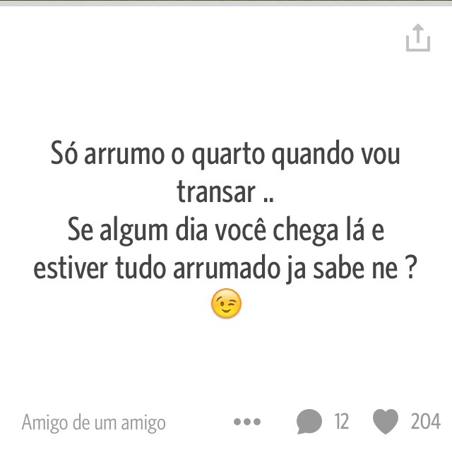 Acabou o caô
