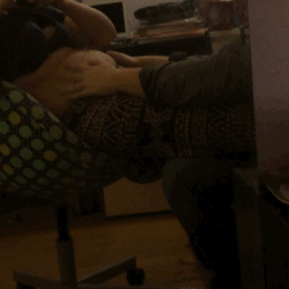 scarybabe:  gummy-slut:  My piggy has been eating so much lately, she’s getting so chubby 🐷  cute gif~ 