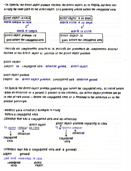 PART 2 Of Spanish Study Guide