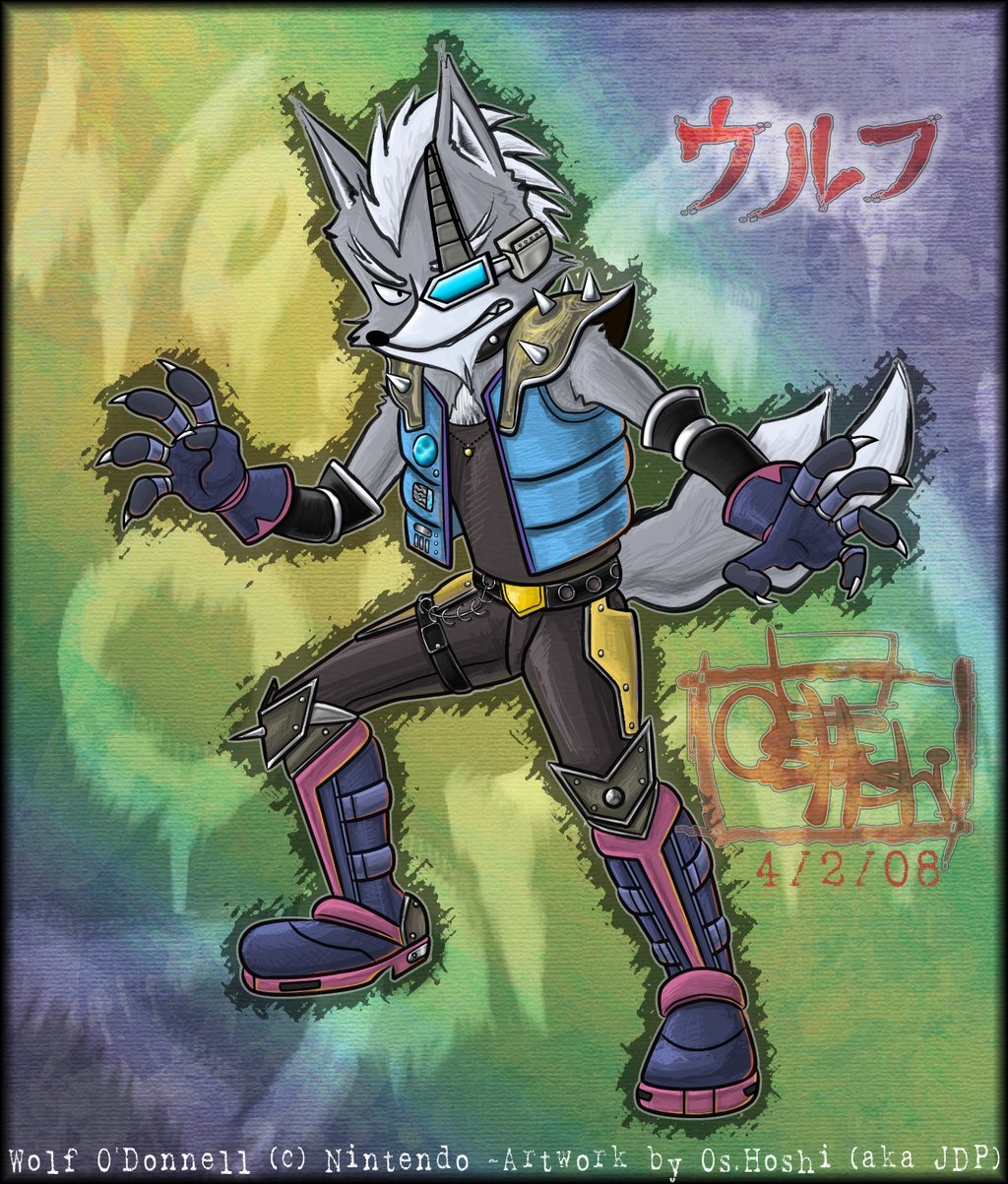 supersmashbrospics:  Wolf in Brawl_colored by OsHoshi