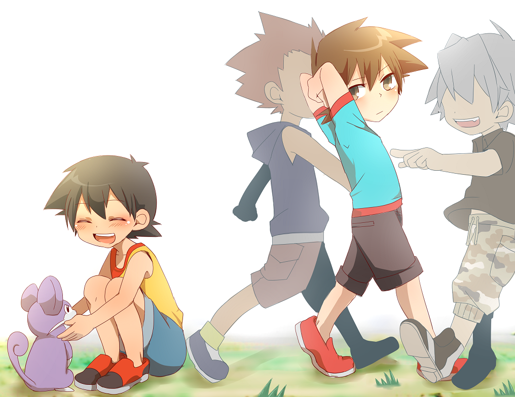 mypalletshippinglove:  Source: Pixiv Come on Ash, let me love you ♥  