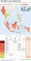 huffpostgraphics:
“ LGBT rights in Southeast Asia are limited by draconian laws and intolerant attitudes. Read more: http://www.huffingtonpost.com/entry/lgbt-in-southeast-asia_55e406e1e4b0c818f6185151
”