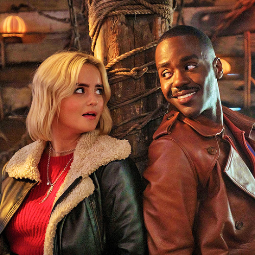Ncuti Gatwa And Millie Gibson In First Look At Doctor Who Christmas Special, The Church On Ruby Road.