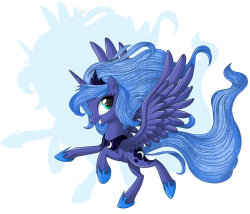 theponyartcollection:  Luna v.2 by *Sapeginamoon