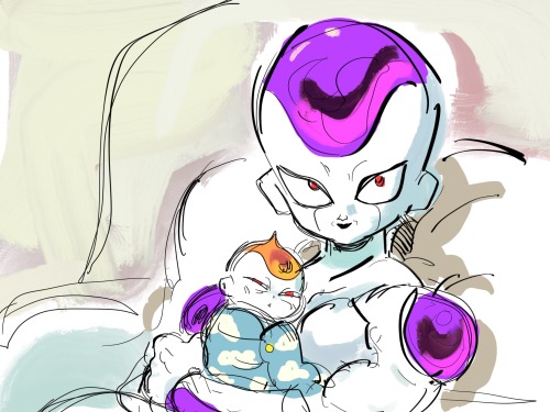 Hi, Lord Frieza! Can You Show Us How Small Kuri Was When He Was At His Smallest?? Im Sure Everyone Would