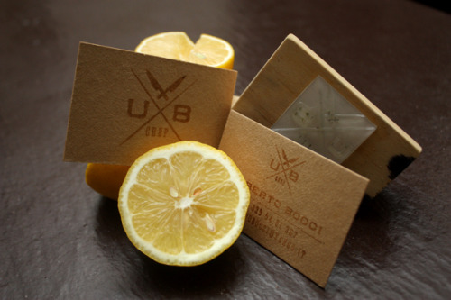 Andrea VitaliBaking business card seems oddly logical to express passion for cooking, from Italy.