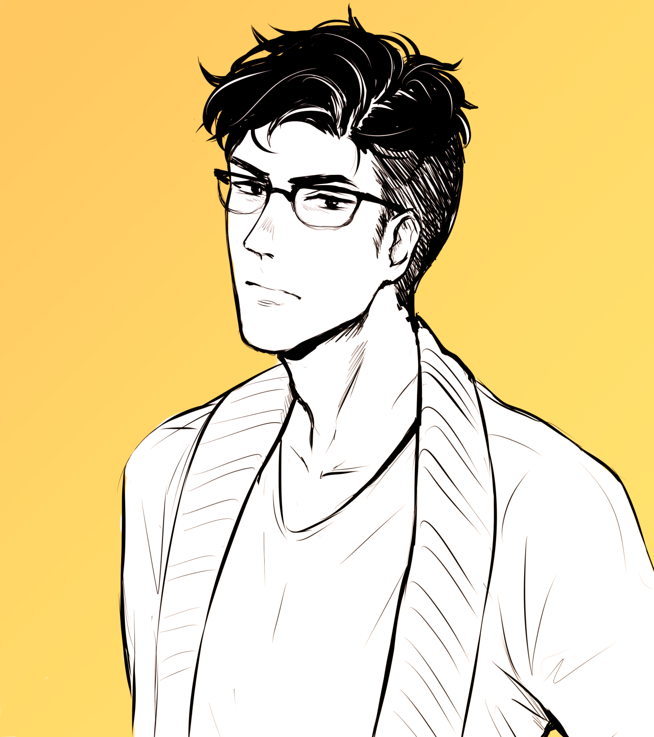 kawaiilo-ren:scientifically speaking wearing glasses increases daddybek levels tenfold