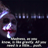 pelviksorcery:  Some days he’s a mischievous clown, others a psychopathic killer.