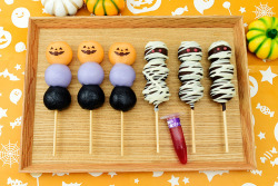 nae-design:Halloween dango dumplings with