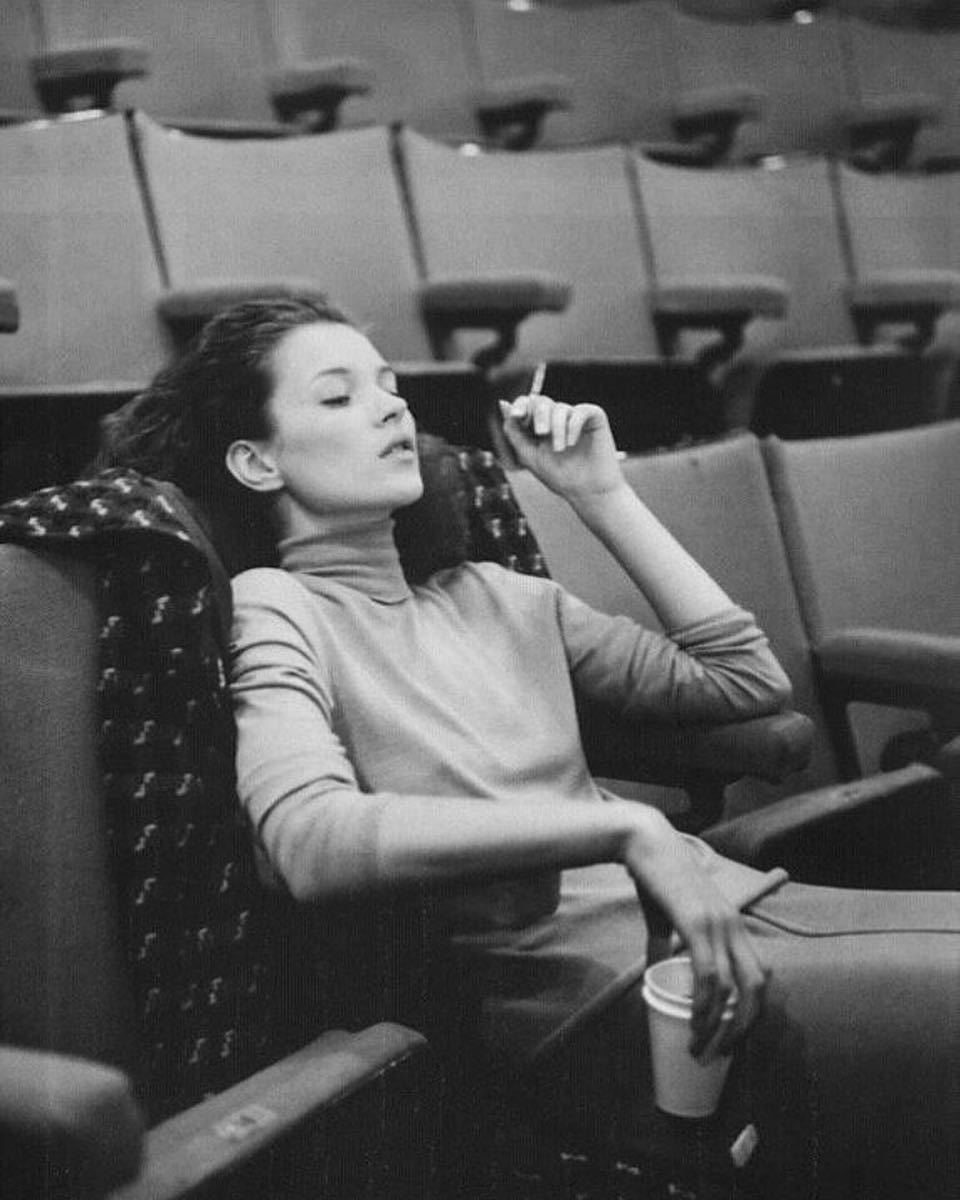 jinxproof:  Kate MossVogue Italia (1996)ph. Bruce Weber