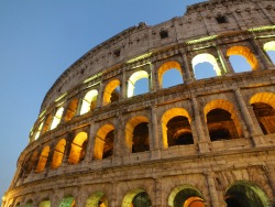 step-out-into:  The Colosseum, Rome