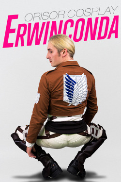 ultimate-me:  ERWINCONDA Having a little bit of fun during OriSor 2015 Calendar shoot Erwin Smith: Borivoje Naumovski [WorldCosplay] Photo: Mistiqarts [WorldCosplay]Editing: Borivoje Naumovski for AVATAR.designs 3DMG: TheForge.rs