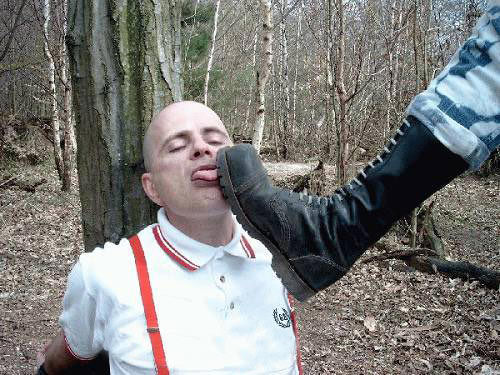 subtosolesofmenfootwear:  fag, this is your adult photos
