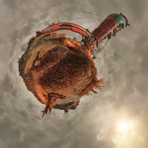 Fallout 76 ‘Little Planet’ panoramas.(approximately 100 screenshots were used to make ea