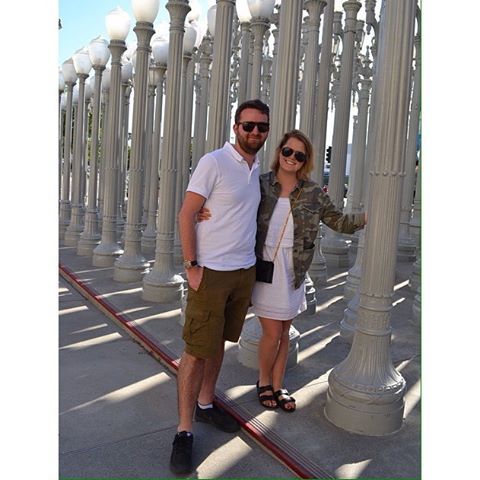 Four months and one day till I say ‘I Do’ @benjamincharlescarr #lacma #lacmalights #la #