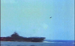 enrique262:Philippine Sea, 25th of November 1944, the aircraft carrier USS Essex comes under attack by japanese kamikaze planes.   