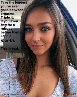 Femdom Chastity Captions, Cum Denial