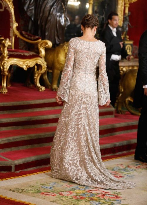 May 17, 2022: King Felipe and Queen Letizia offered a gala dinner to Sheikh Tamim bin Hamad Al Thani