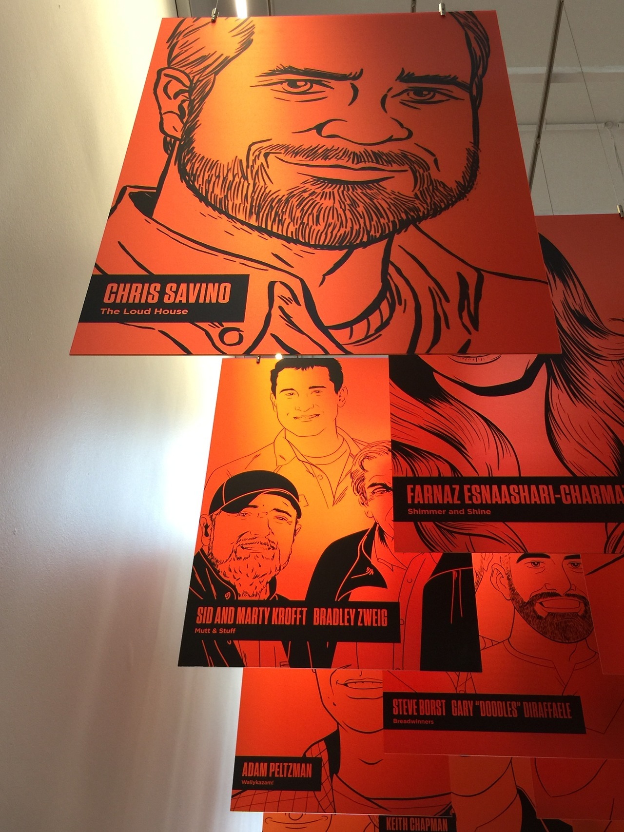 thesplatofficial: nickanimationstudio:  The new Creator Hall at Nick Burbank pays