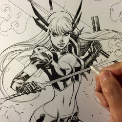 bear1na:  Magik by J. Scott Campbell 