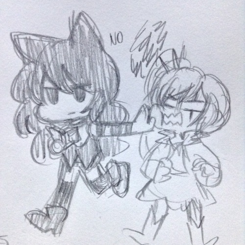 booksandweapons:  lazy monochrome??? doodles