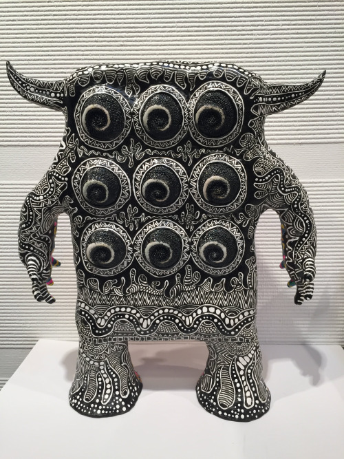 Masayoshi Hanawa’s intricate ceramic and resin creatures are pulled from the artist’s in