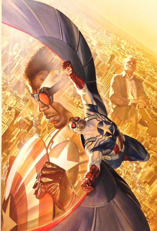 inthecomix:  IN THE COMIX PREVIEW: ALL-NEW CAPTAIN AMERICA #1! This November, the hero formerly known as the Falcon soars once more, recharged, reborn and reinvigorated in ALL-NEW CAPTAIN AMERICA #1! Originally revealed on Comedy Central’s The Colbert