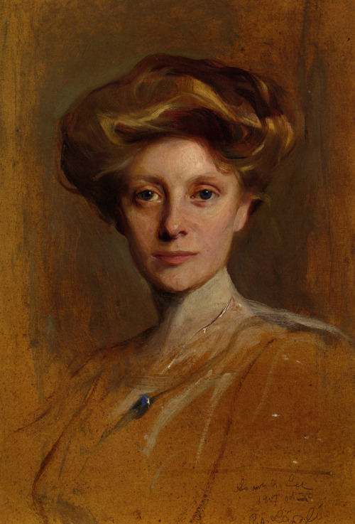 Philip Alexius de Laszlo - Portrait of Miss Faith Moore