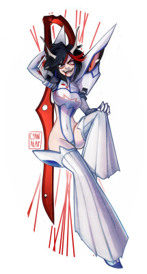 cyanatar:  Ryuko Junketsu for a KLK collab