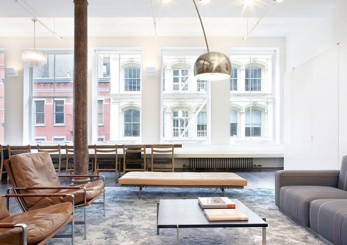 cjwho:  Stunning eclectic 3000 sq ft loft apartment designed in 2008 by Slade Architecture situated in New York, USA.