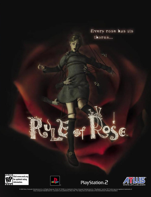 vgprintads:‘Rule of Rose - ‘Every Rose Has Its Thorns’’[PS2] [USA] [Teaser] [2006]Hardcore Gamer, Se