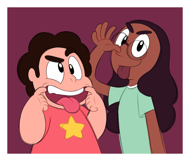 karpetsharks-art:  steven and connie find a photo booth