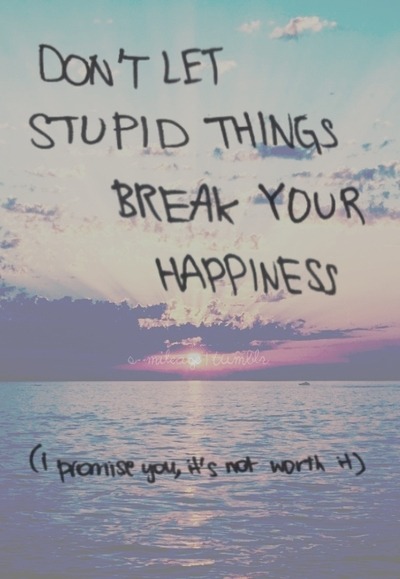 rose-petals-of-temptation:  Happiness can be easily broken, so can sadness, but we just don’t realize it. Being sad isn’t worth it. Sadness is nothing, but digging yourself a hole. You shouldn’t be living like that because if you keep being sad