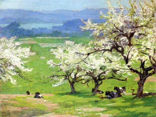 artishardgr:Edward Potthast - Springtime